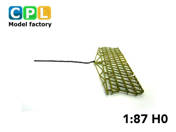 Ackeregge schwer Fortschritt B324 – 4 feldig mit Zugbalken siena